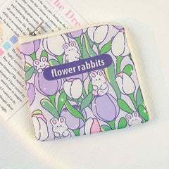 Cartoon Zipper Storage Bag Portable Sanitary Napkin Bag Accessories