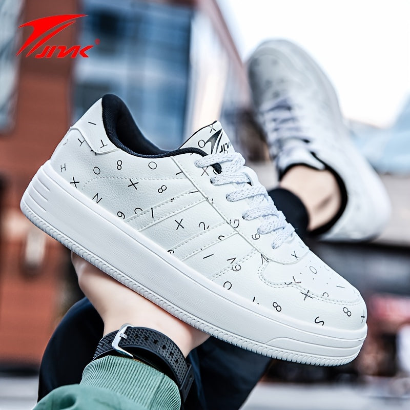JINK Men's Skate Shoes Lightweight Casual Sneakers Outdoor Elevator Shoes