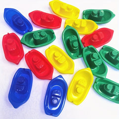 6pcs Baby Shower Toys Submarine Floating Bath Boat Toys