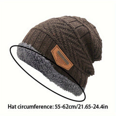 Men's & Women's Plus Velvet Ear Protection Woolen Hat