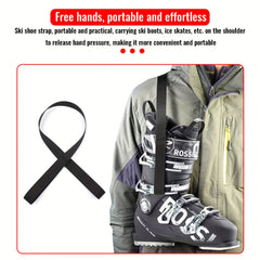 Ski Boots Shoulder Sling Strap Winter Sports Accessory