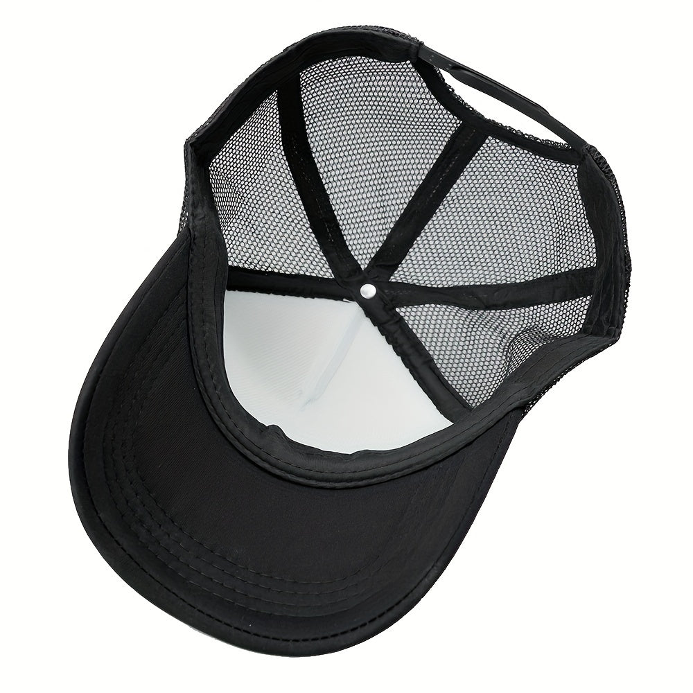 Mesh Breathable Cartoon Print Baseball Cap All-match Sunshade Hat