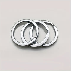 10pcs Stainless Steel Key Ring for Backpack Bag
