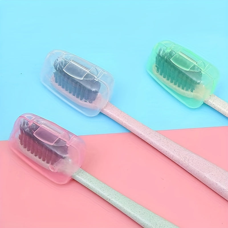 5pcs Travel Toothbrush Cover Set Toothbrush Protector Organizer