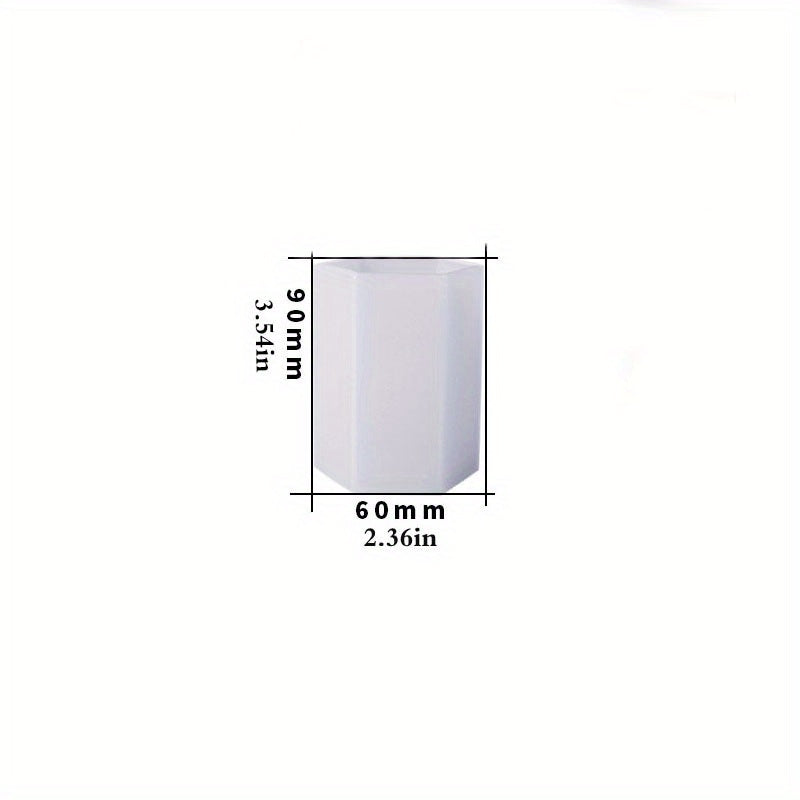 Cylinder Silicone Mold for DIY Epoxy Resin Candle