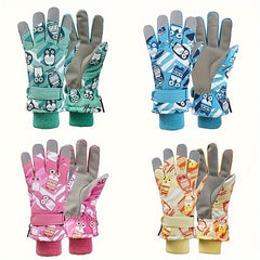 Winter Skiing Gloves Thickened Waterproof Windproof Gloves