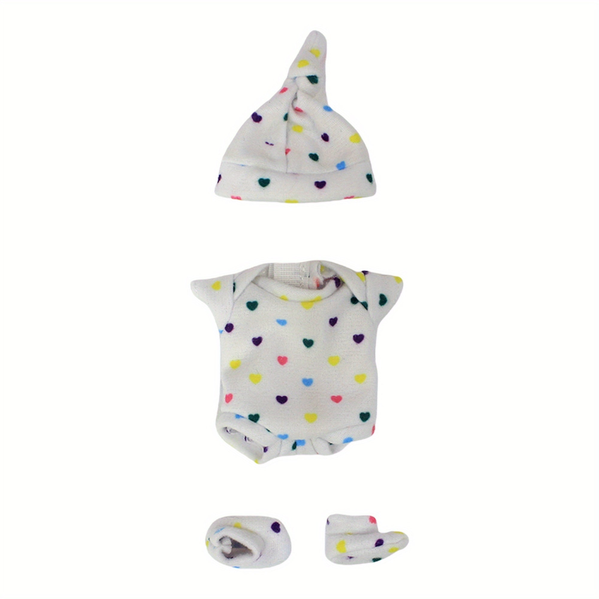4 Stylish Reborn Doll Clothes Set for 12-Inch Dolls - Great Gift Idea