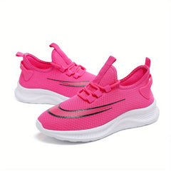 Men's Lace Up Sneakers Casual Outdoor Mesh Shoes