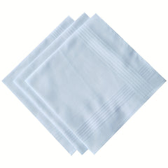 12pcs Plain Ribbon Handkerchief Thin Pocket Square 39