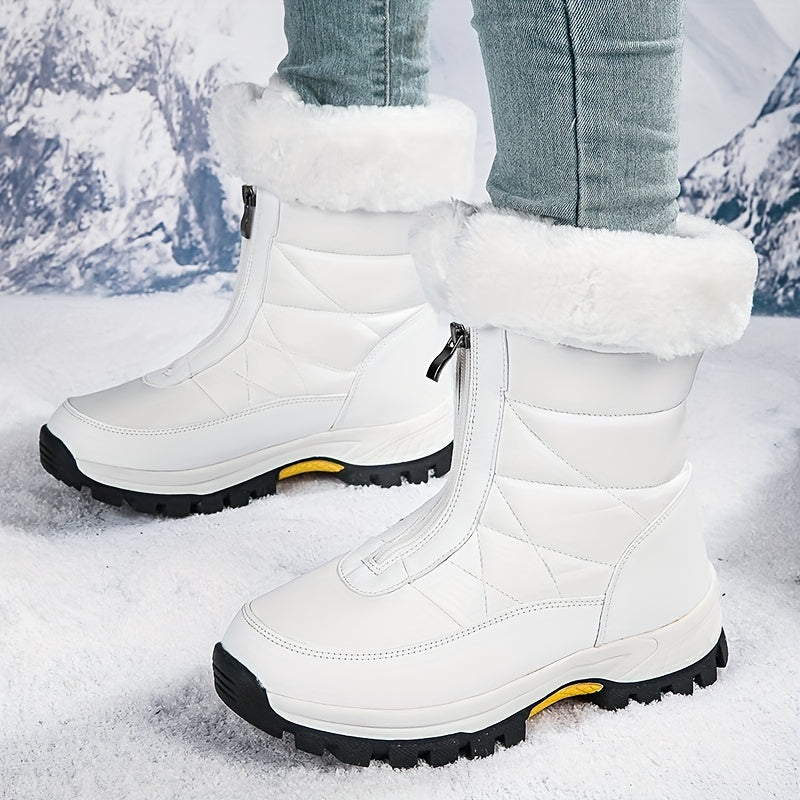 Women's Waterproof Snow Boots High Top Hiking Boots