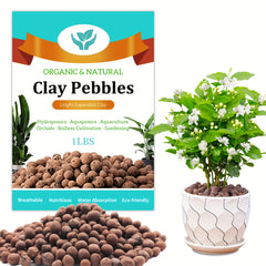 Natural Clay Pebbles Plant Grow Media Hydroponics Orchids Aquaponics