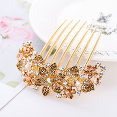 Bridal Hair Side Combs Rhinestone Hair Clip Crystal Barrette Wedding Accessories