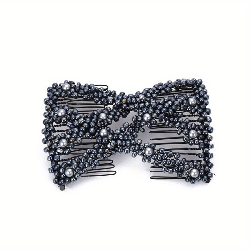 Elastic Hair Comb Insert Comb Versatile Hair Clip Female Headwear