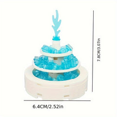 Particle Building Blocks Fountain Treehouse Courtyard Set