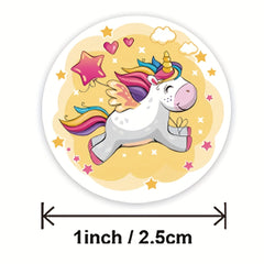 500pcs Reward Sticker for Unicorn Animal Pattern
