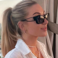 Cat Eye Sunglasses Hollow Temple UV400