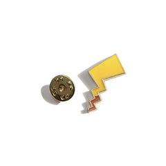 Lightning Pattern Pin Badge Clothing Backpack Accessories