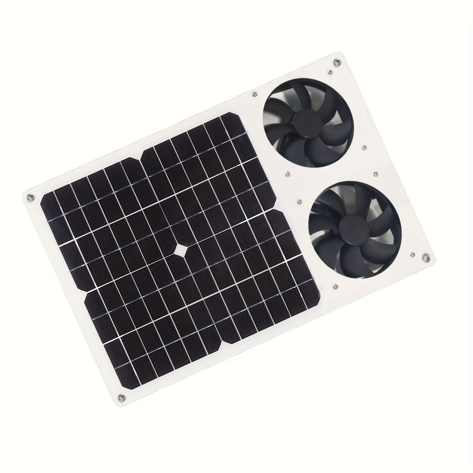 12W Solar Air Purification Exhaust Fan Kitchen Bathroom Universal
