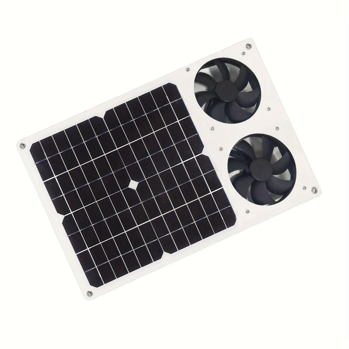 12W Solar Air Purification Exhaust Fan Kitchen Bathroom Universal