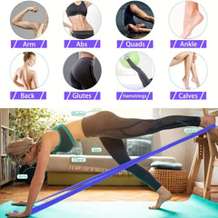 Latex Resistance Band for Gym and Home Fitness Exercise