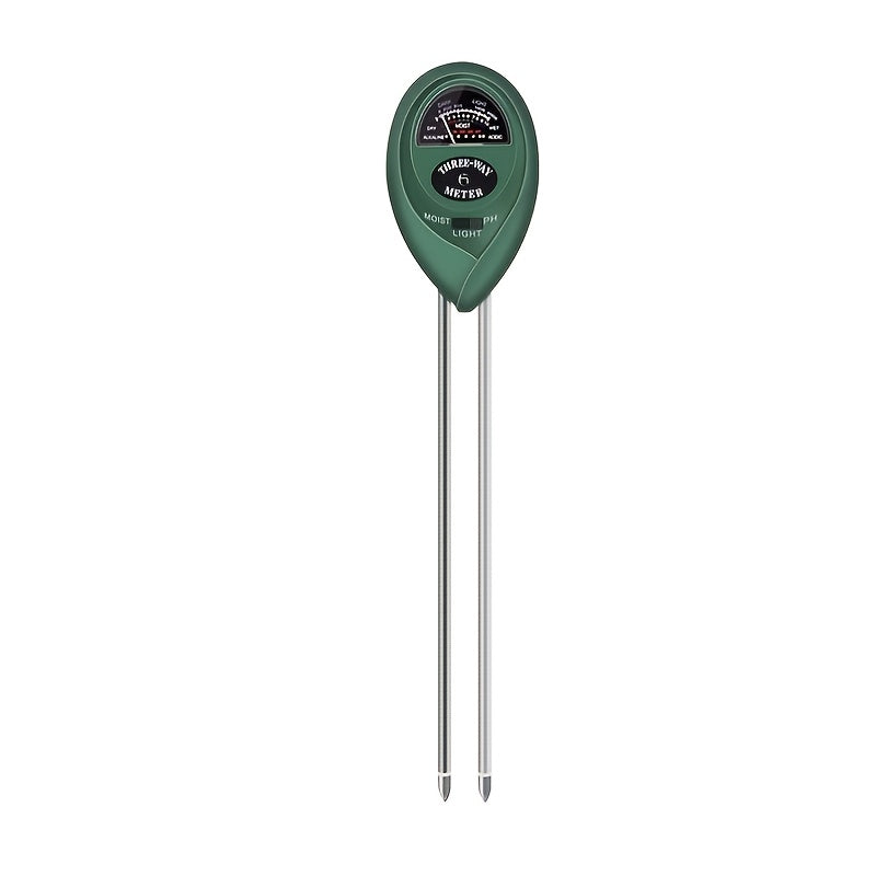 3-in-1 Soil Meter for Healthy Plants: Moisture, Light & PH Tester