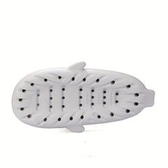 Women's Solid Cloud Shark Slides Soft Open Toe Non Slip Quick Drying Slides