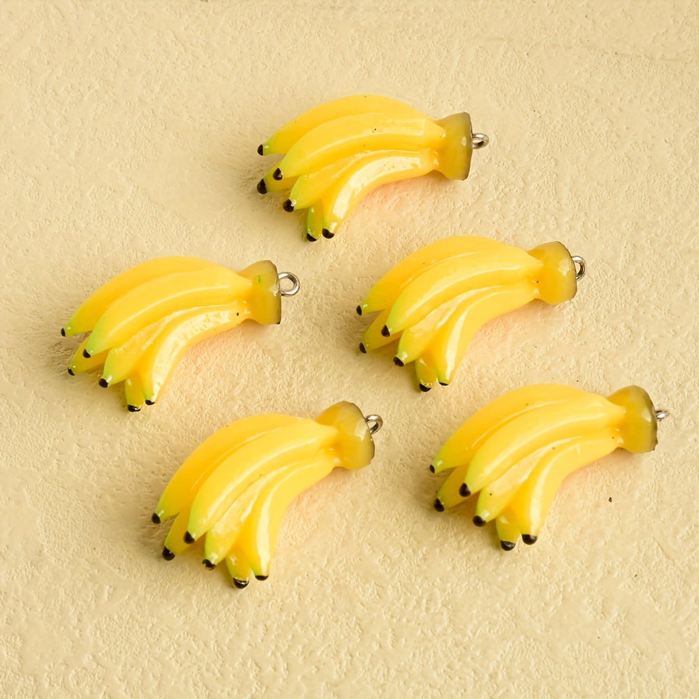 5pcs Fruit Banana Jewelry Accessories Pack