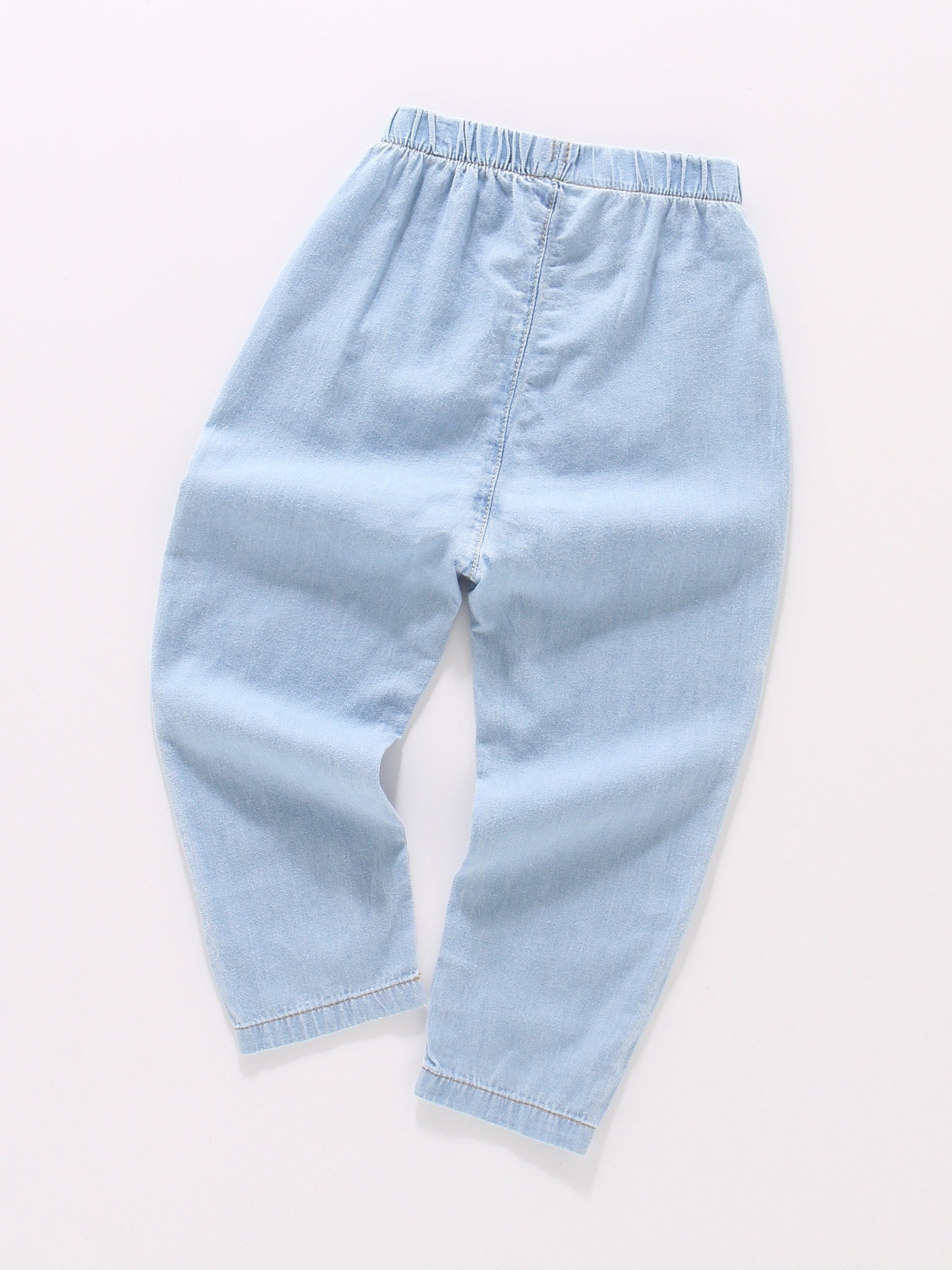 Boys Dino Embroidered Jeans Pants Spring Summer Autumn Kids Clothes