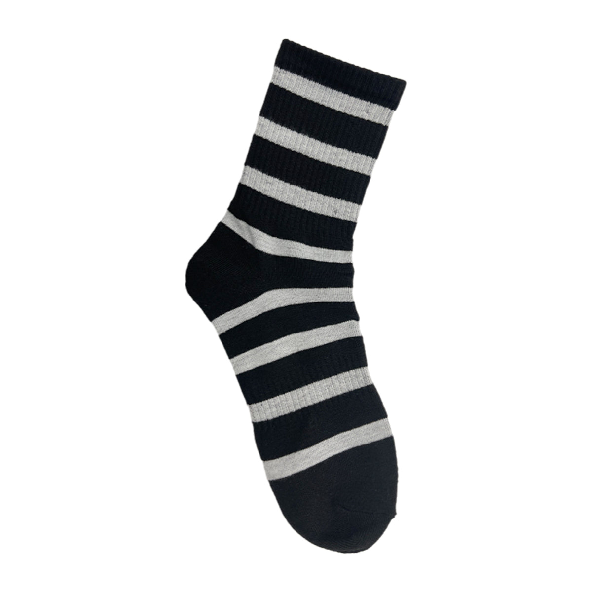 Breathable Striped Crew Socks Women's Stockings