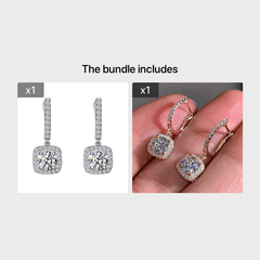 Silver Drop Earrings for Women