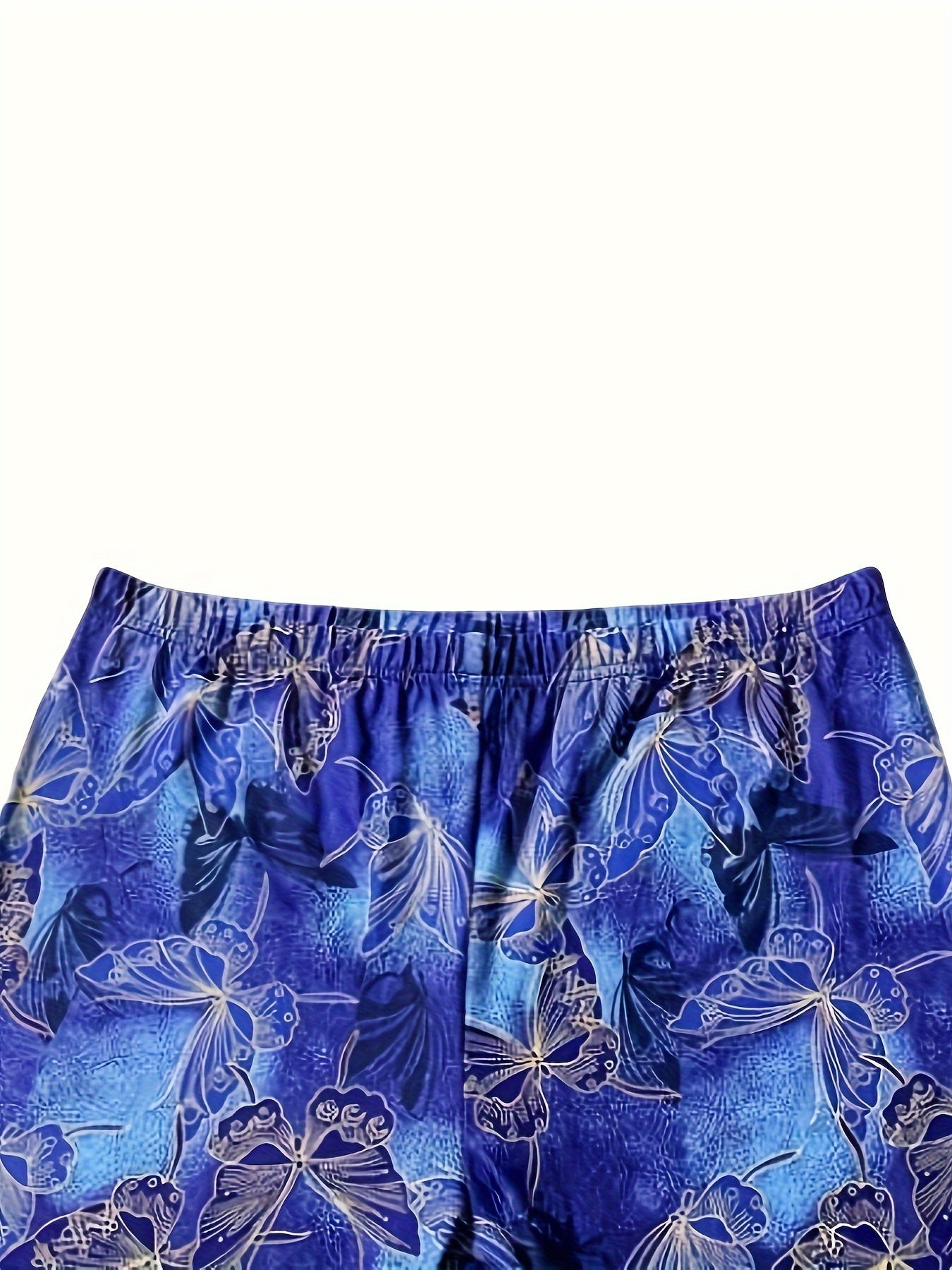  Butterfly Print High Rise Leggings