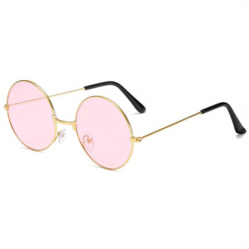Hippie Round Sunglasses Retro 90s Style
