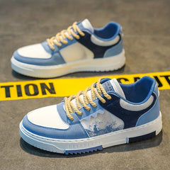 Casual Men's Lace Up Sneakers for Daily Wear