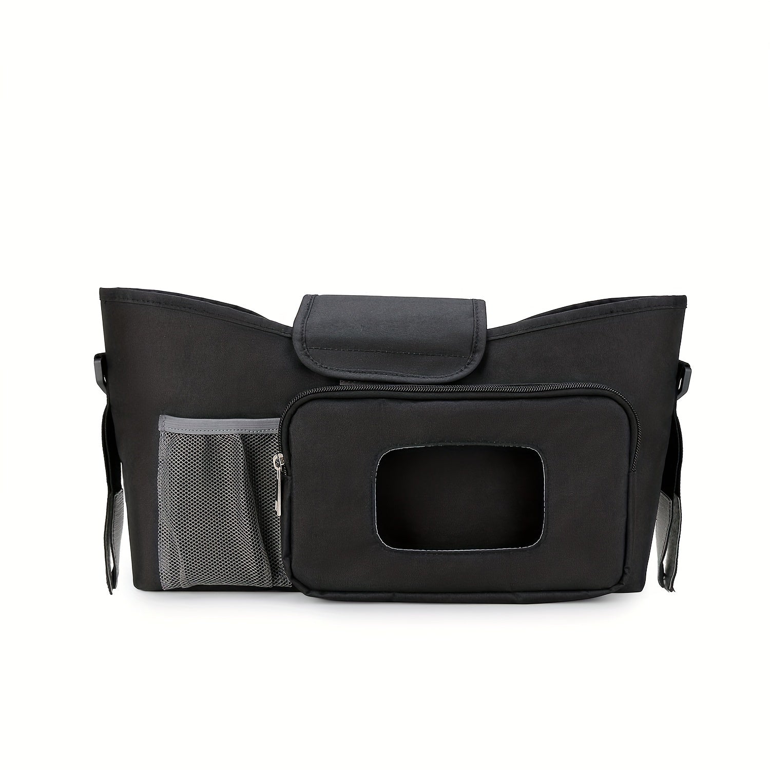 Stroller Bag for Mom and Baby - One Shoulder Mommy Bag with Wet Wipes Drawer