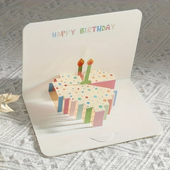 3D Pop Up Happy Birthday Card For Women Men Kid With Envelope