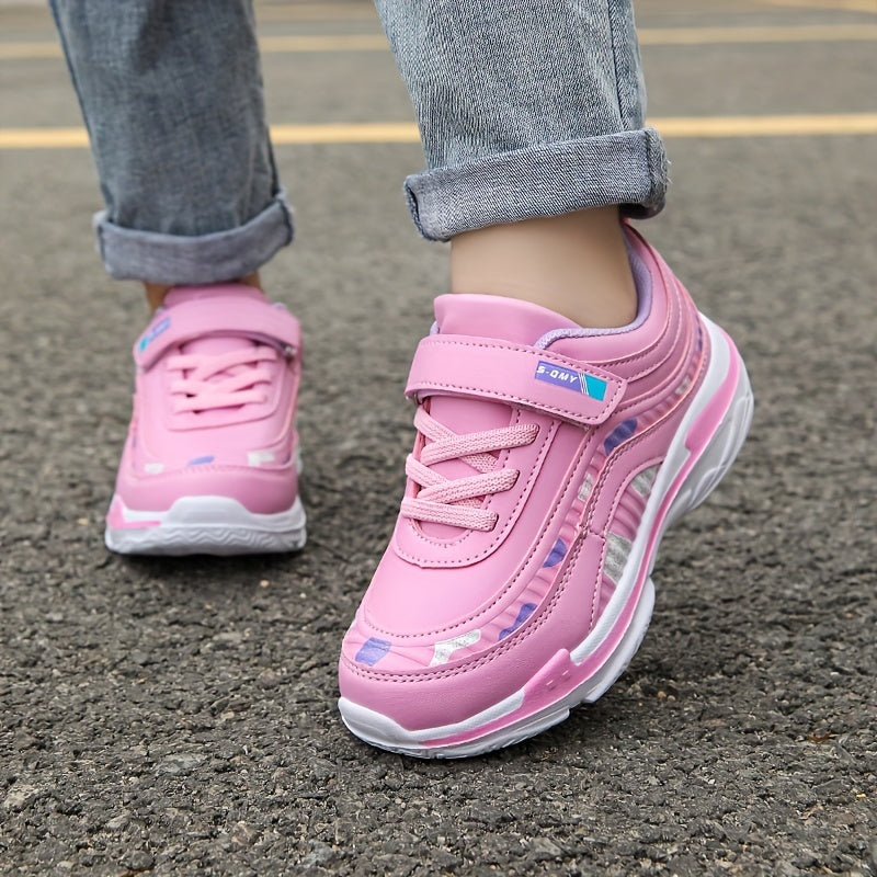 Girls Lightweight Anti Slip Sneakers For Outdoor Walking