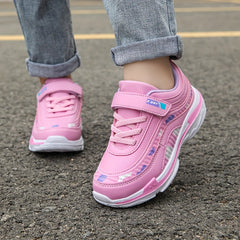 Girls Lightweight Anti Slip Sneakers For Outdoor Walking