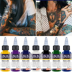 14pcs 14 Tattoo Ink Set Professional Pigment Long Lasting Painting Supplies