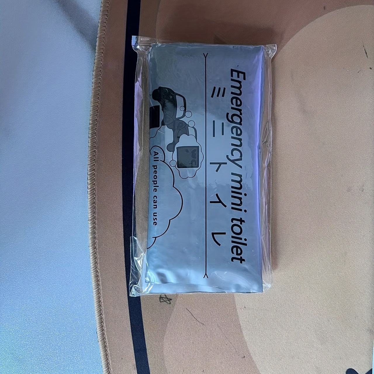 4pcs Unisex Disposable Portable Mini Toilet