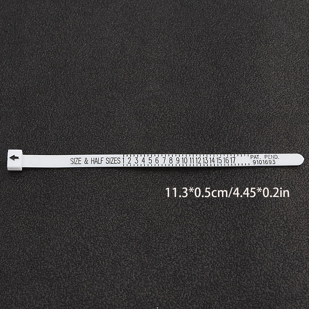 Plastic Ring Measuring Soft Ruler Jewelry Making Supplies