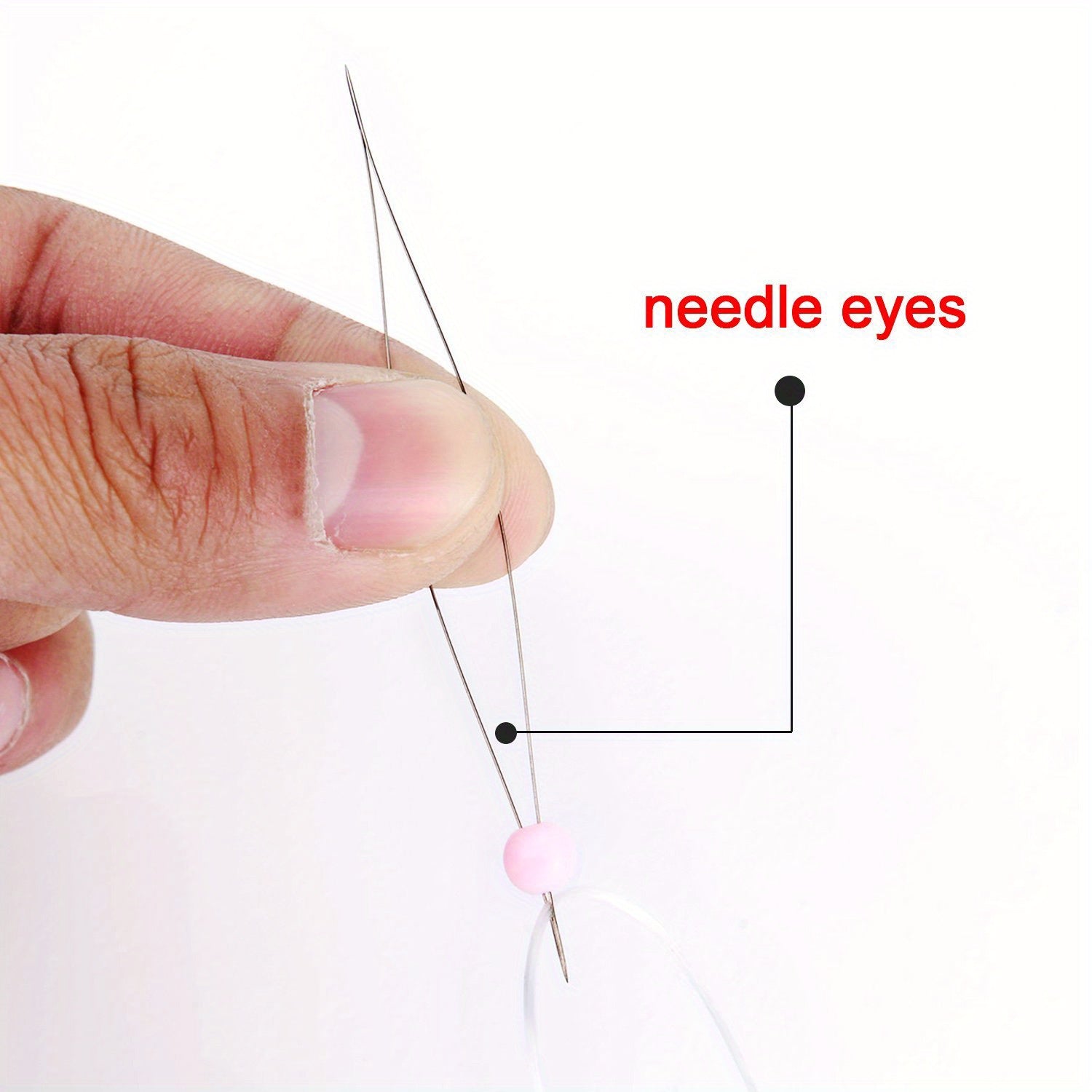 5pcs Beaded Needle Pins Jewelry Tools DIY Necklace Bracelet Making Supplies
