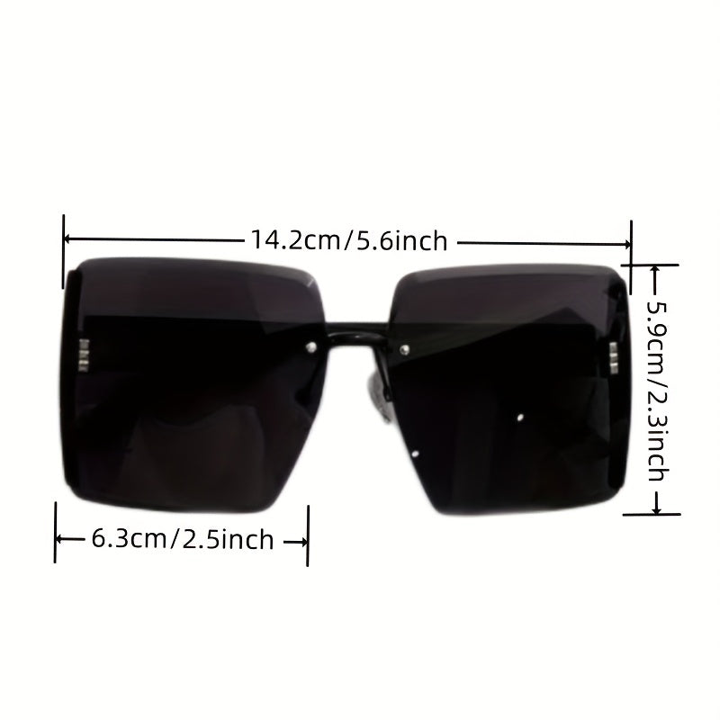 Men's UV Protection Sunglasses Large Frame Eyewear for Driving Cycling
