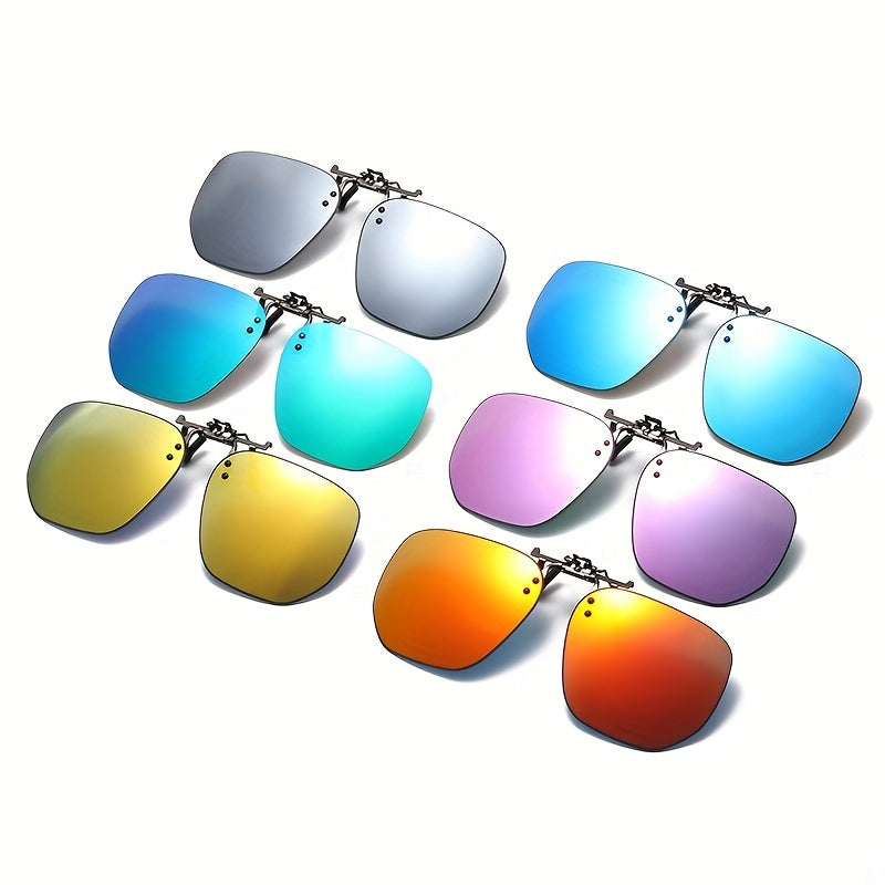 Men's Polarized Sunglasses Clip for Driving