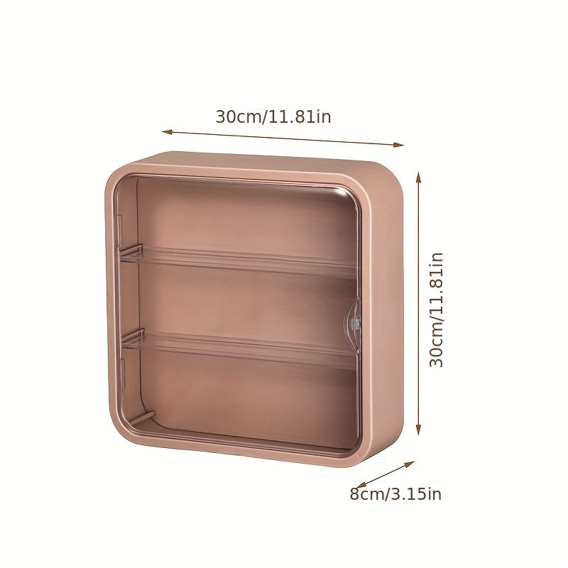 Wall-Mounted Doll Blind Box Storage Display Rack - Dustproof Showcase