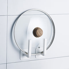 2pcs Adhesive Scrunchie Holder Stick Waterproof Organizer