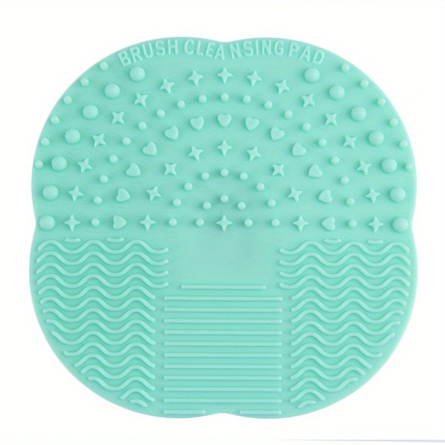 Flower-Shaped Makeup Brush Cleaning Pad