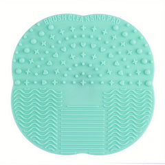 Flower-Shaped Makeup Brush Cleaning Pad