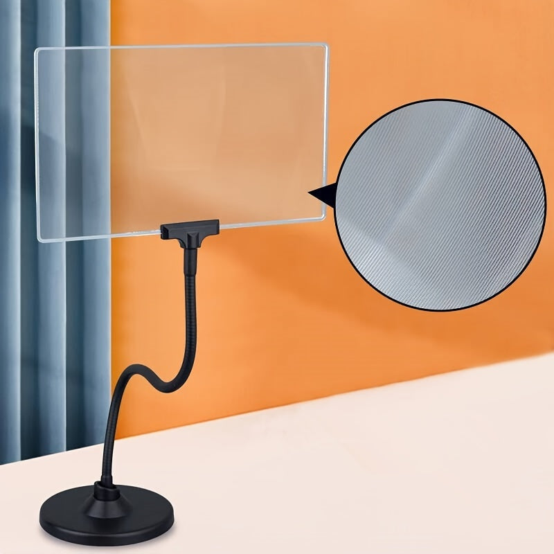 4x Magnifying Glass With Stand, Flexible Neck, 25.4 x 15.24 cm