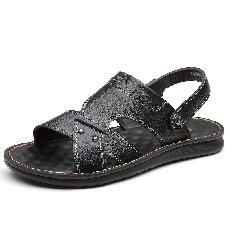 Men's Non Slip Sandals Quick Drying Comfy Slides Beach Shoes