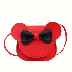 Girls Bow Shoulder Bag Coin Purse Wallet Princess Crossbody Bag Mini Pouch